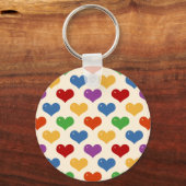 Tastenkombinationen für mehrfarbiges Muster Schlüsselanhänger (Vorderseite)