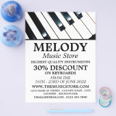 Tastenkombinationen, Musikinstrument-Store Flyer (Einzeln)
