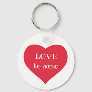 Tastenkombinationsring Passioniert Schlüsselanhänger