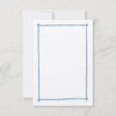 Tastenkürzel-Menü Option Wedding rsvp (Rückseite)