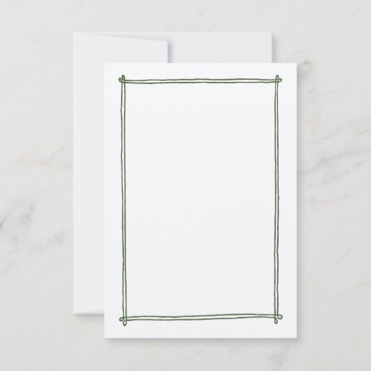 Tastenkürzel-Menü Option Wedding rsvp (Rückseite)