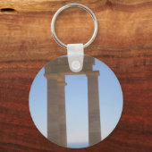 Tastenring für griechischen Tempel Schlüsselanhänger (Vorderseite)