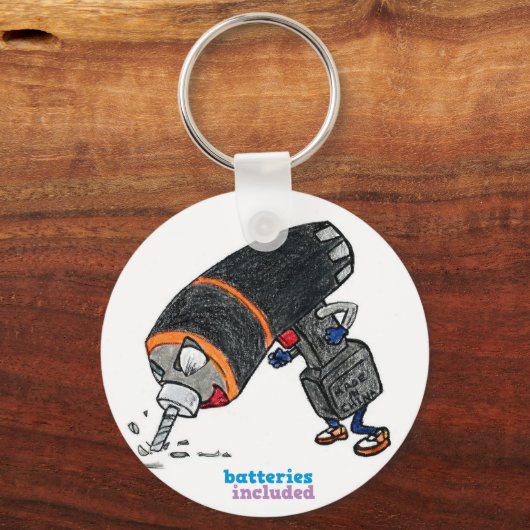 Tastenring Schlüsselanhänger (Vorderseite)