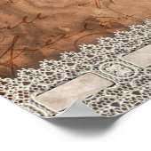 Tastensperre und Tasteneinsätze 9 Tabelle Seekarte Poster (Ecke)