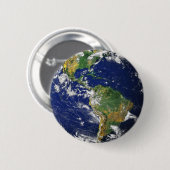 Taster mit blauem Marmor Button (Vorne & Hinten)