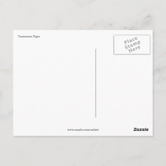 Tastier Postkarte (Rückseite)