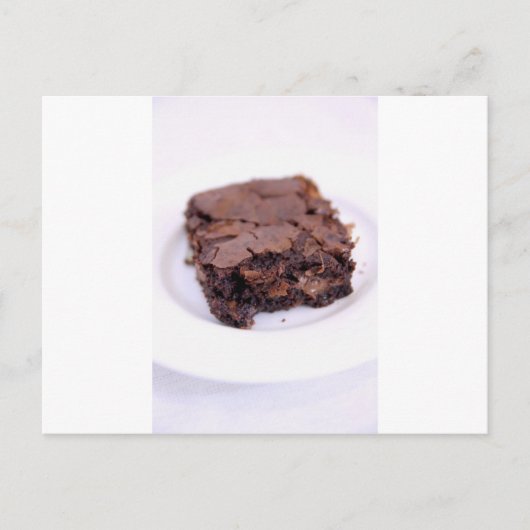 Tasty Brownie Postkarte (Vorderseite)
