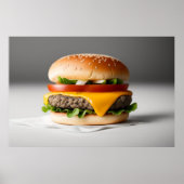Tasty Cheeseburger Poster (Vorne)