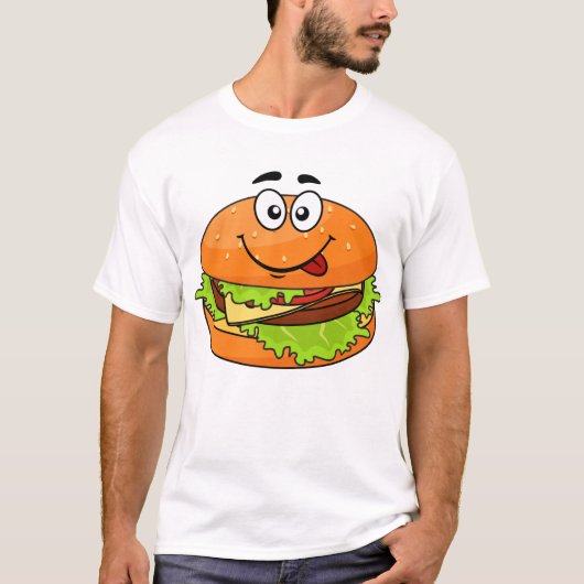 Tasty Hamburger T - Shirt (Vorderseite)