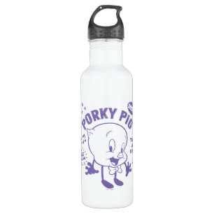 Tasty Retro Porky Pig Edelstahlflasche