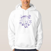 Tasty Retro Porky Pig Hoodie (Vorderseite)