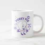 Tasty Retro Porky Pig Jumbo-Tasse (Rechts)