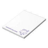 Tasty Retro Porky Pig Notizblock (Rotiert)