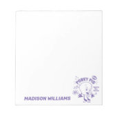 Tasty Retro Porky Pig Notizblock (Vorderseite)