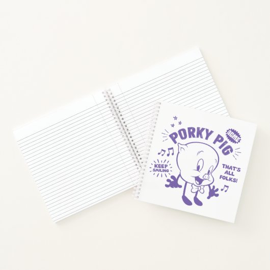 Tasty Retro Porky Pig Notizblock (Innenseite)