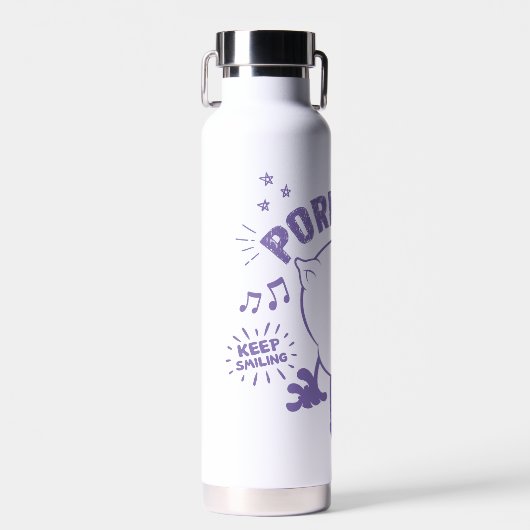 Tasty Retro Porky Pig Trinkflasche (Vorne)