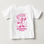 Tasty Retro SYLVESTER™ Baby T-shirt (Vorderseite)