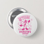 Tasty Retro SYLVESTER™ Button (Vorne & Hinten)