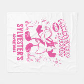 Tasty Retro SYLVESTER™ Fleecedecke (Vorderseite (Horizontal))