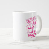 Tasty Retro SYLVESTER™ Jumbo-Tasse (Vorderseite Rechts)