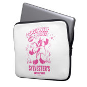 Tasty Retro SYLVESTER™ Laptopschutzhülle (Vorderseite Links)