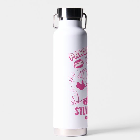 Tasty Retro SYLVESTER™ Trinkflasche (Vorne)