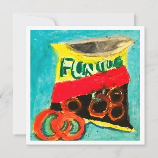 Tasty Snack Karte (Vorderseite)