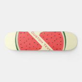 Tasty Watermelon - Sweet - Fügen Sie Ihren Text hi Skateboard (Horizontal)