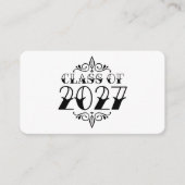 Tat-Abschlussklasse 2027 Begleitkarte (Vorderseite)