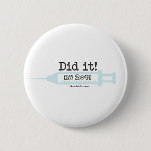 Tat es! Krankenschwester-Absolvent RN 2012 Button