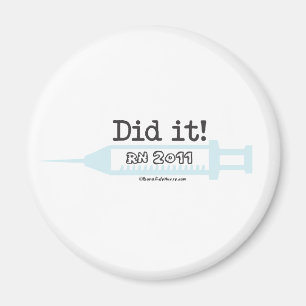 Tat es! Krankenschwester-Absolvent RN 2012 Magnet