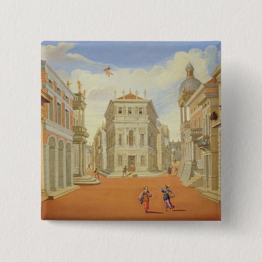 Tat II, Szenen I und VIII Button (Vorderseite)