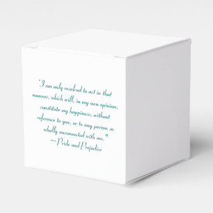 Tat in der Art, zum des Glückes Jane Austen Geschenkschachtel