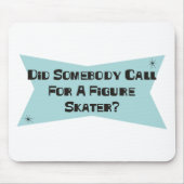 Tat jemand Anruf für eine Zahl Skater Mousepad (Vorne)