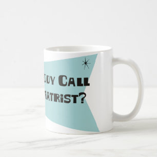 Tat jemand Anruf für einen Fußarzt Kaffeetasse