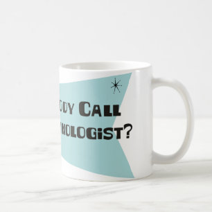 Tat jemand Anruf für einen Immunitätsforscher Kaffeetasse