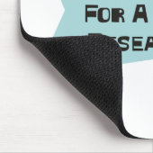 Tat jemand Anruf für einen Marktforscher Mousepad (Ecke)