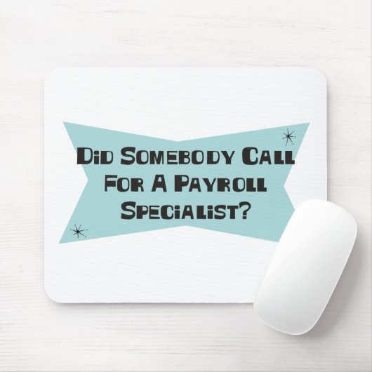 Tat jemand Anruf für einen Mousepad (Mit Mouse)