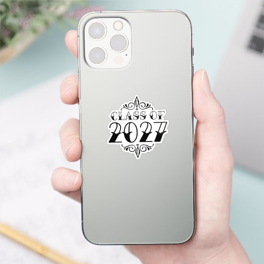 Tat-Klasse 2027 Abschluss Aufkleber (Telefon)