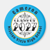 Tat Style Abschlussklasse 2027 Magnet (Vorne)