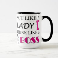 Tat wie eine Dame Think Like A Boss