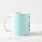 Tat wie eine Dame Think Like ein Chef Kaffeetasse (Links)