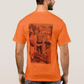 "Tat wie Sie sind dort vorher gewesen. " T-Shirt (Rückseite)