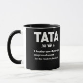 Tata definition funny Grandpa Tasse (Links)