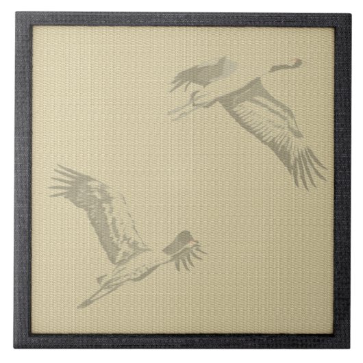 Tatami - Crane Fliese (Vorderseite)