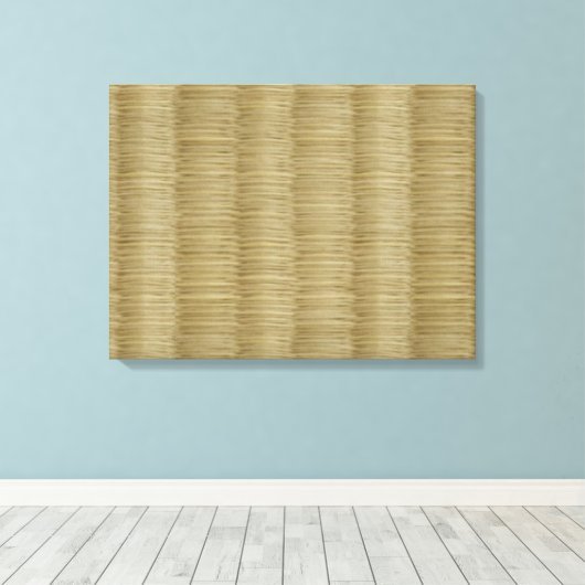 Tatami Mat 畳 2 Leinwanddruck (Insitu (Holzboden))