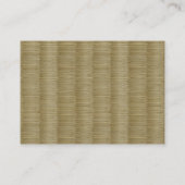 Tatami Mat 畳 2 Visitenkarte (Rückseite)