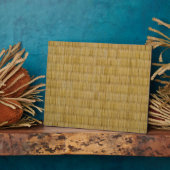 Tatami Mat 畳 Fotoplatte (Seite)