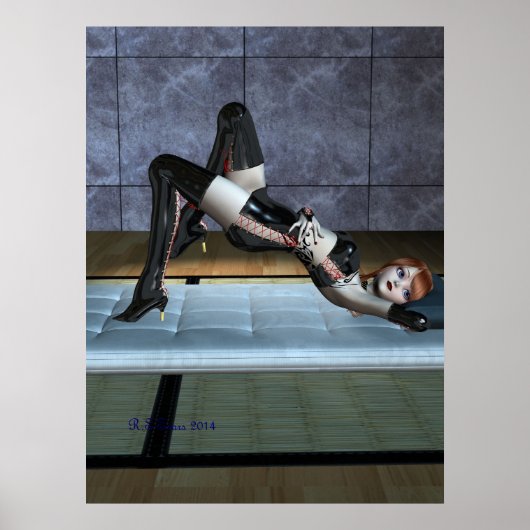 Tatami-Pose Poster (Vorne)