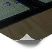 Tatami-Pose Poster (Ecke)